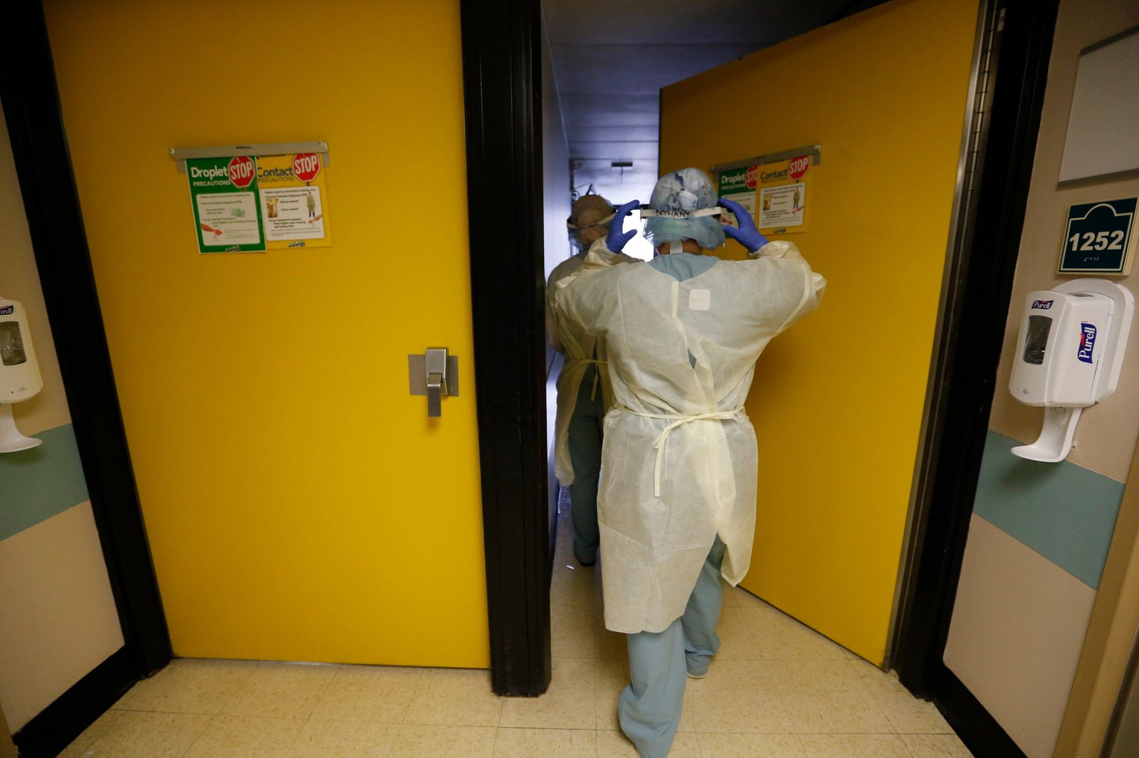 Inside a Covid-19 floor: Erie County Medical Center